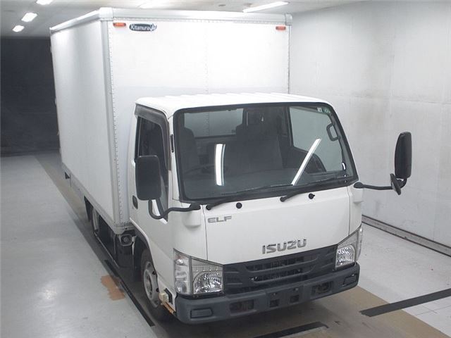 2017 Isuzu ELF VAN - photo 1 2017 Isuzu ELF VAN Truck for sale, Japanese used car export | GULJI TRADERS