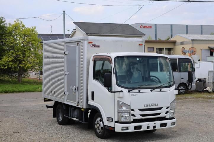 2017 Isuzu ELF VAN - photo 1 2017 Isuzu ELF VAN Truck for sale, Japanese used car export - photo 1 of 21 | GULJI TRADERS