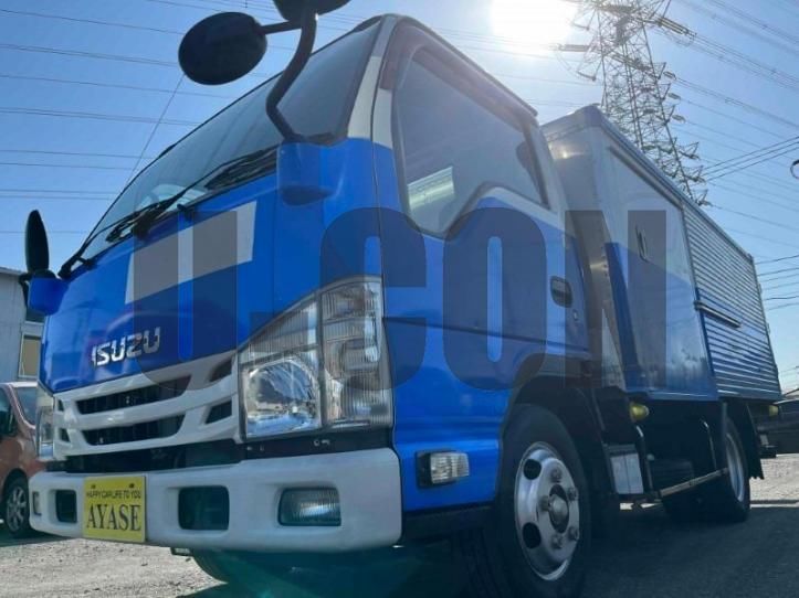 2018 Isuzu ELF VAN Long Truck for sale, Japanese used car export - photo 1 of 21 | GULJI TRADERS