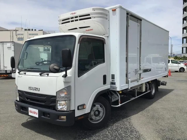 2018 Isuzu ELF VAN - photo 1 2018 Isuzu ELF VAN Truck for sale, Japanese used car export | GULJI TRADERS