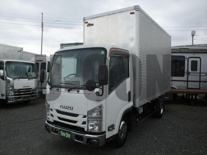 2018 Isuzu ELF VAN Truck for sale, Japanese used car export - photo 1 of 21 | GULJI TRADERS
