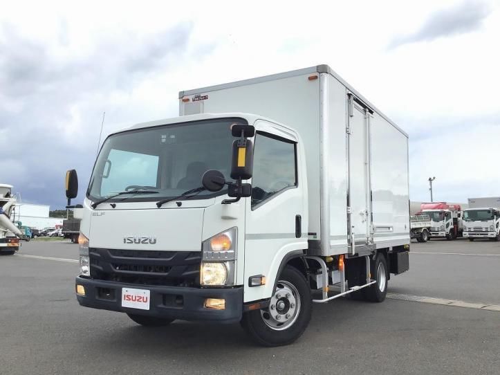 2018 Isuzu ELF VAN - photo 1 2018 Isuzu ELF VAN Truck for sale, Japanese used car export - photo 1 of 20 | GULJI TRADERS