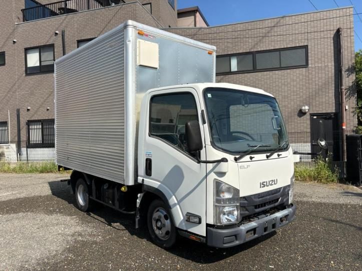 2018 Isuzu ELF VAN Truck for sale, Japanese used car export - photo 1 of 21 | GULJI TRADERS