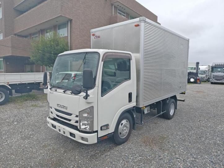 2018 Isuzu ELF VAN Long Truck for sale, Japanese used car export - photo 1 of 21 | GULJI TRADERS
