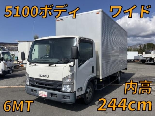 2018 Isuzu ELF VAN Truck for sale, Japanese used car export - photo 1 of 9 | GULJI TRADERS