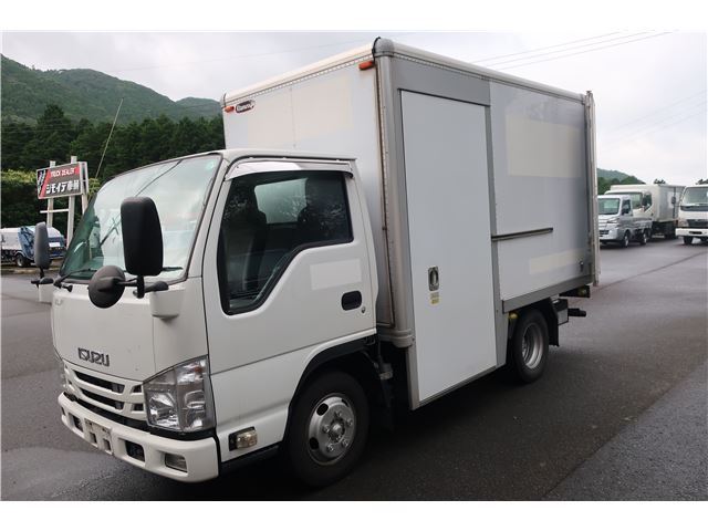 2019 Isuzu ELF VAN - photo 1 2019 Isuzu ELF VAN Truck for sale, Japanese used car export - photo 1 of 16 | GULJI TRADERS