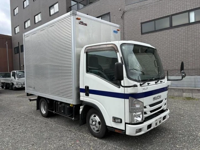 2019 Isuzu ELF VAN - photo 1 2019 Isuzu ELF VAN Truck for sale, Japanese used car export | GULJI TRADERS