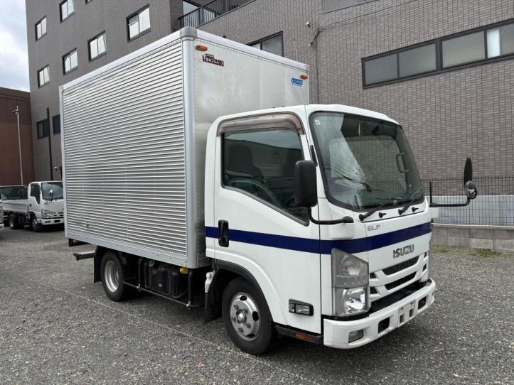2019 Isuzu ELF VAN Truck for sale, Japanese used car export - photo 1 of 21 | GULJI TRADERS