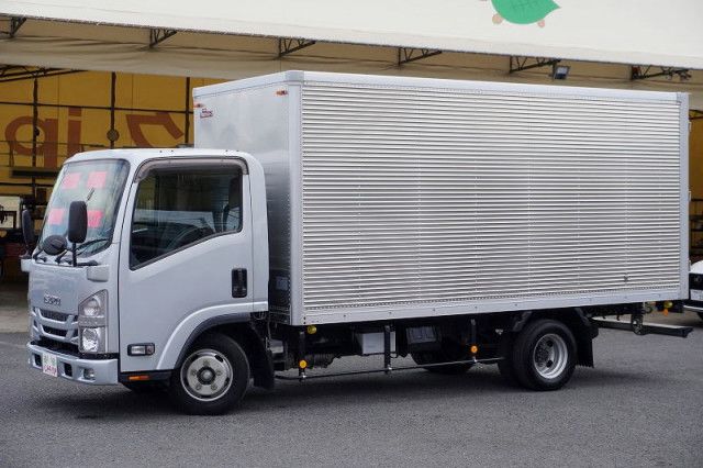 2019 Isuzu ELF VAN - photo 1 2019 Isuzu ELF VAN Truck for sale, Japanese used car export | GULJI TRADERS