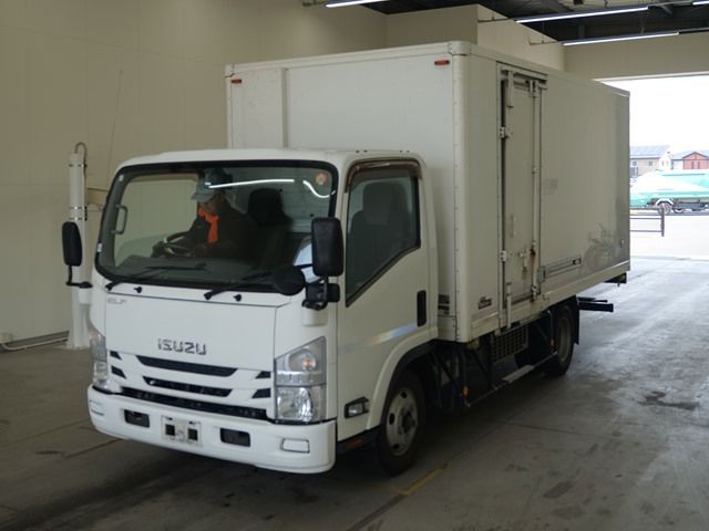 2019 Isuzu ELF VAN - photo 1 2019 Isuzu ELF VAN Truck for sale, Japanese used car export | GULJI TRADERS