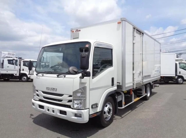 2020 Isuzu ELF VAN - photo 1 2020 Isuzu ELF VAN Truck for sale, Japanese used car export | GULJI TRADERS