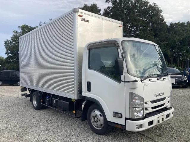 2020 Isuzu ELF VAN - photo 1 2020 Isuzu ELF VAN Truck for sale, Japanese used car export | GULJI TRADERS