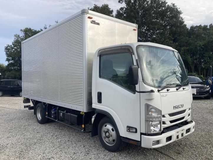 2020 Isuzu ELF VAN Truck for sale, Japanese used car export - photo 1 of 21 | GULJI TRADERS