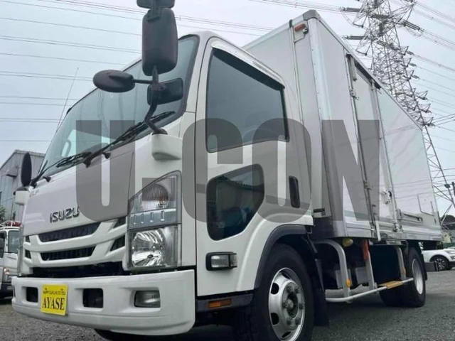 2020 Isuzu ELF VAN Wide Long - photo 1 2020 Isuzu ELF VAN Wide Long Truck for sale, Japanese used car export | GULJI TRADERS