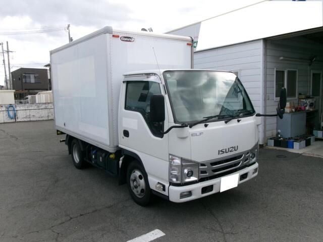 2021 Isuzu ELF VAN Truck for sale, Japanese used car export - photo 1 of 8 | GULJI TRADERS
