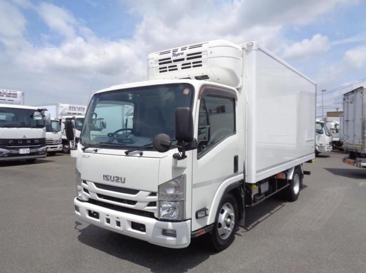2021 Isuzu ELF VAN - photo 1 2021 Isuzu ELF VAN Truck for sale, Japanese used car export - photo 1 of 21 | GULJI TRADERS