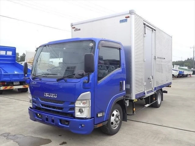 2021 Isuzu ELF VAN - photo 1 2021 Isuzu ELF VAN Truck for sale, Japanese used car export | GULJI TRADERS