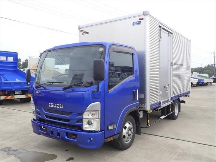 2021 Isuzu ELF VAN - photo 1 2021 Isuzu ELF VAN Truck for sale, Japanese used car export - photo 1 of 21 | GULJI TRADERS