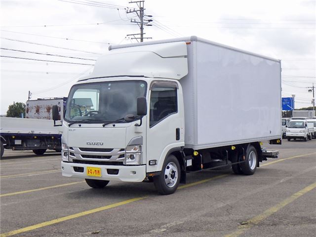 2022 Isuzu ELF VAN 3t Long AT Truck for sale, Japanese used car export - photo 1 of 51 | GULJI TRADERS