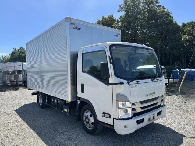 2022 Isuzu ELF VAN - photo 1 2022 Isuzu ELF VAN Truck for sale, Japanese used car export | GULJI TRADERS