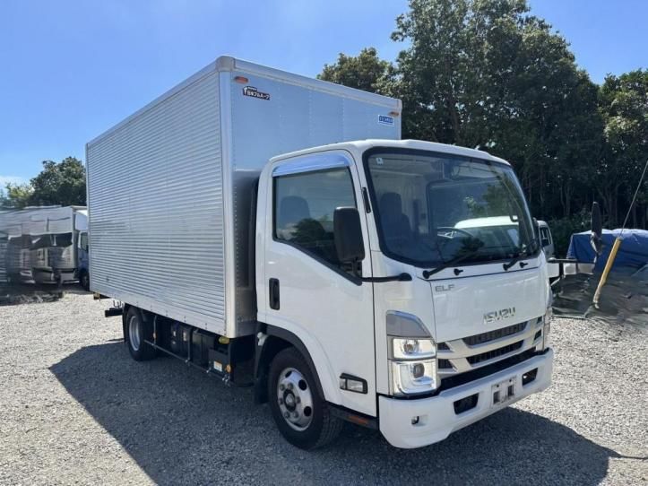 2022 Isuzu ELF VAN Truck for sale, Japanese used car export - photo 1 of 21 | GULJI TRADERS