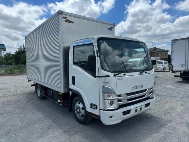 2022 Isuzu ELF VAN - photo 1 2022 Isuzu ELF VAN Truck for sale, Japanese used car export | GULJI TRADERS