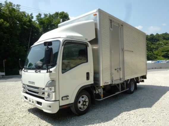 2023 Isuzu ELF VAN Truck for sale, Japanese used car export - photo 1 of 9 | GULJI TRADERS