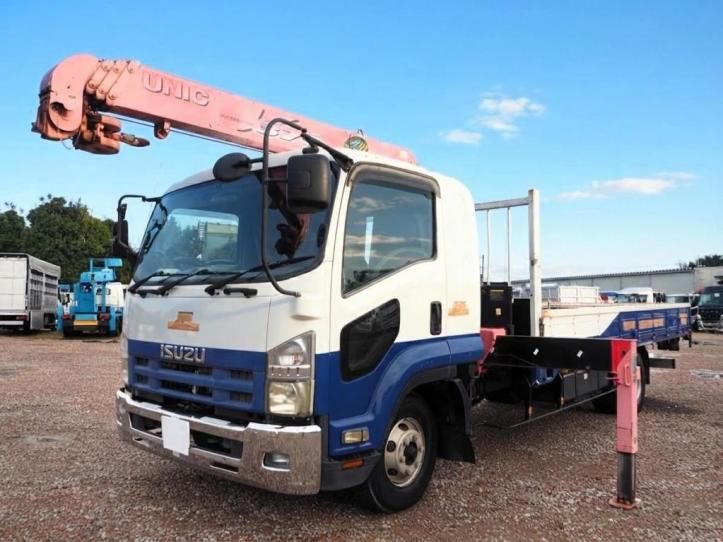 2008 Isuzu Forward Wide - photo 1 2008 Isuzu Forward Wide Truck for sale, Japanese used car export - photo 1 of 21 | GULJI TRADERS