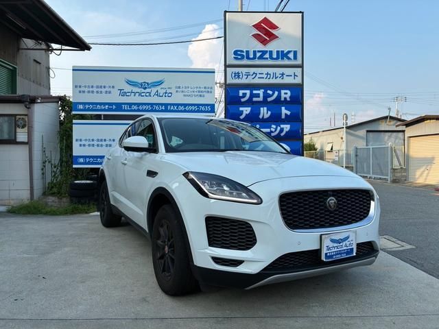 2019 Jaguar E-Pace S 180PS - photo 1 2019 Jaguar E-Pace S 180PS White SUV for sale, Japanese used car export - photo 1 of 8 | GULJI TRADERS