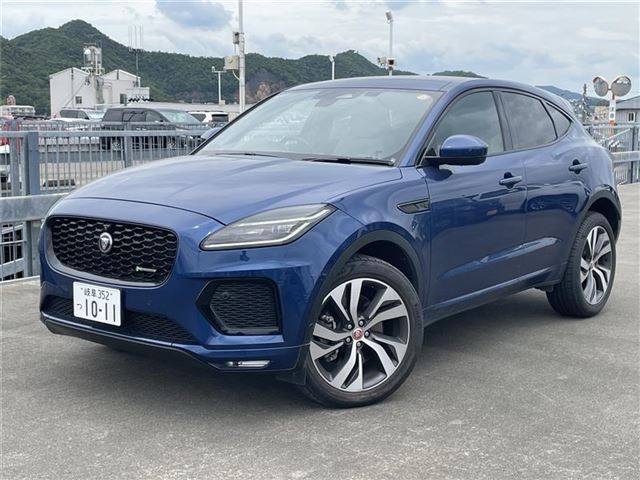 2021 Jaguar E-Pace R Dynamic SEP250 4WD Blue SUV for sale, Japanese used car export | GULJI TRADERS