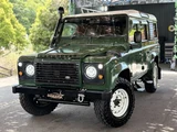 2002 Land Rover Defender 110SW Diesel Turbo 4WD Green Jeep for sale, Japanese used car export - photo 1 of 45 | GULJI TRADERS