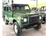 2002 Land Rover Defender 110SW Diesel Turbo 4WD Green Jeep for sale, Japanese used car export - photo 5 of 45 | GULJI TRADERS