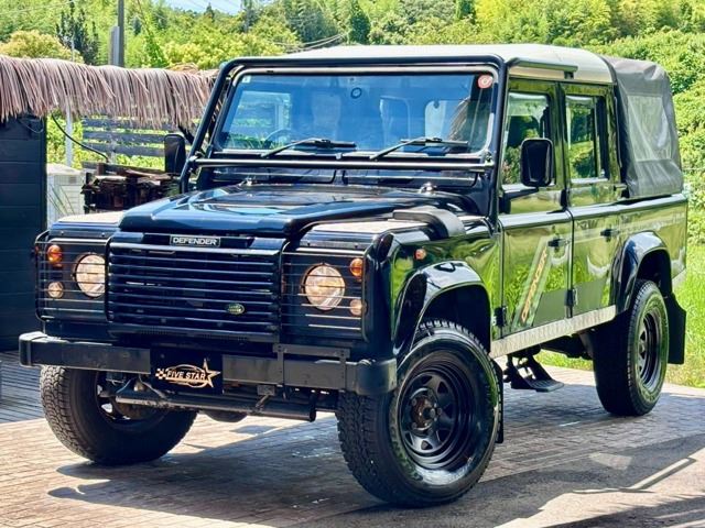2003 Land Rover Defender 110S Diesel Turbo 4WD - photo 1 2003 Land Rover Defender 110S Diesel Turbo 4WD Black Jeep for sale, Japanese used car export | GULJI TRADERS