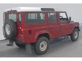 2003 Land Rover Defender Red Jeep for sale, Japanese used car export - photo 2 of 6 | GULJI TRADERS