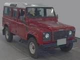2003 Land Rover Defender Red Jeep for sale, Japanese used car export - photo 4 of 6 | GULJI TRADERS