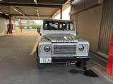 2004 Land Rover Defender 110 Silver Jeep for sale, Japanese used car export - photo 2 of 9 | GULJI TRADERS