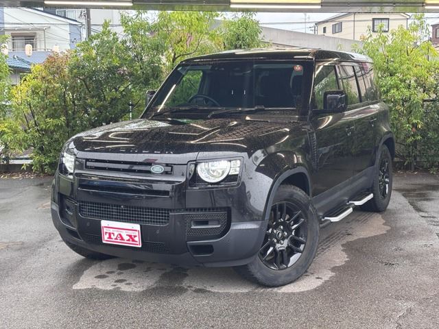2020 Land Rover Defender 110 2.0L P300 4WD Black Jeep for sale, Japanese used car export - photo 1 of 39 | GULJI TRADERS