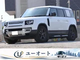 2020 Land Rover Defender 110 White Jeep for sale, Japanese used car export - photo 1 of 9 | GULJI TRADERS
