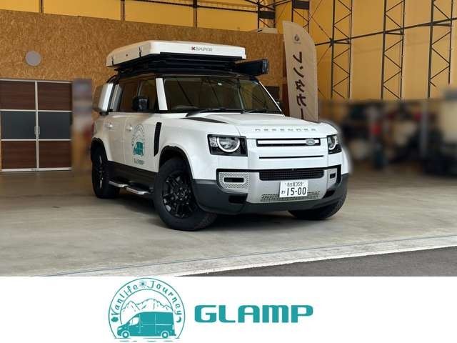 2021 Land Rover Defender 110 S 3.0L D300 Diesel Turbo 4WD White Jeep for sale, Japanese used car export - photo 1 of 62 | GULJI TRADERS