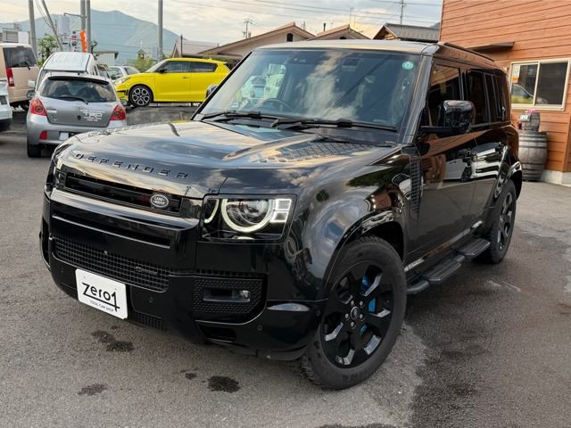 2021 Land Rover Defender 110 X Dynamic SE 3.0L D Black Jeep for sale, Japanese used car export - photo 1 of 22 | GULJI TRADERS