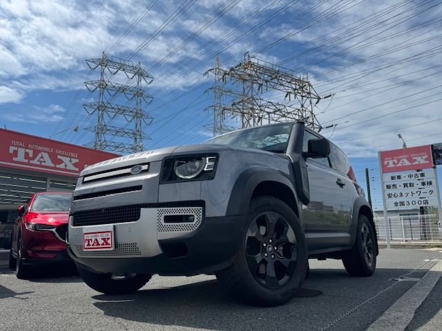 2021 Land Rover Defender 90HSE - photo 1 2021 Land Rover Defender 90HSE Gray Jeep for sale, Japanese used car export | GULJI TRADERS
