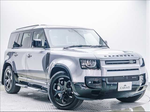 2022 Land Rover Defender 110X Dynamic SE D300 Silver Jeep for sale, Japanese used car export - photo 1 of 50 | GULJI TRADERS