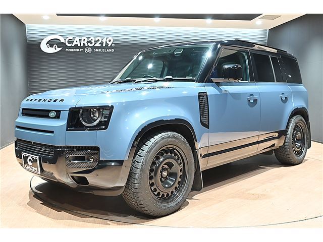 2022 Land Rover Defender 110X Dynamic HSE 4WD Blue Jeep for sale, Japanese used car export - photo 1 of 62 | GULJI TRADERS