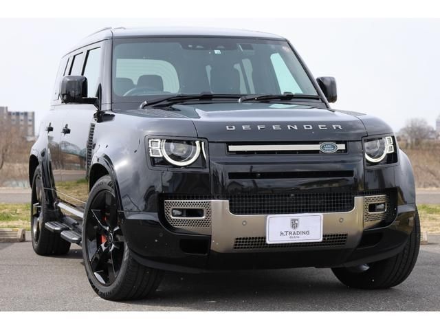 2022 Land Rover Defender 110X D300 Black Jeep for sale, Japanese used car export - photo 1 of 9 | GULJI TRADERS