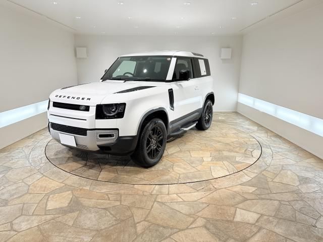 2022 Land Rover Defender 90 White Jeep for sale, Japanese used car export - photo 1 of 9 | GULJI TRADERS