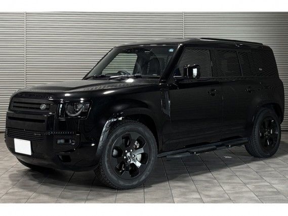 2022 Land Rover Defender 110 X Dynamic SE Black Jeep for sale, Japanese used car export - photo 1 of 9 | GULJI TRADERS