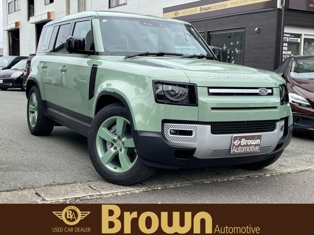 2023 Land Rover Defender 110 75th Diesel Turbo 4WD - photo 1 2023 Land Rover Defender 110 75th Diesel Turbo 4WD Green Jeep for sale, Japanese used car export | GULJI TRADERS