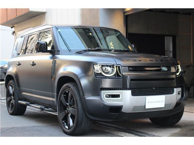 2023 Land Rover Defender 110 - photo 1 2023 Land Rover Defender 110 Black Jeep for sale, Japanese used car export | GULJI TRADERS
