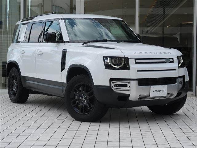 2023 Land Rover Defender 110S D300 White Jeep for sale, Japanese used car export - photo 1 of 30 | GULJI TRADERS