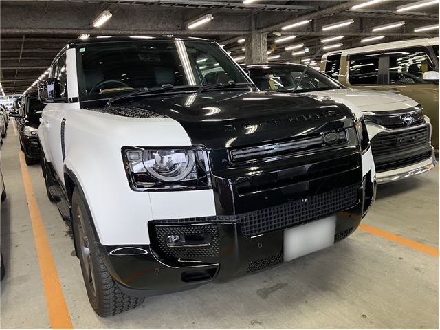 2023 Land Rover Defender 110X - photo 1 2023 Land Rover Defender 110X White Jeep for sale, Japanese used car export | GULJI TRADERS